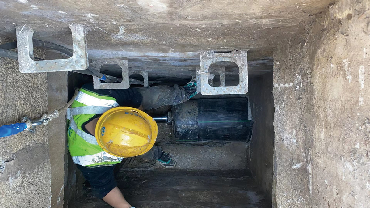 友谊HDPE短管内衬法